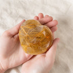 Golden Healer Quartz Heart - 1 of a Kind