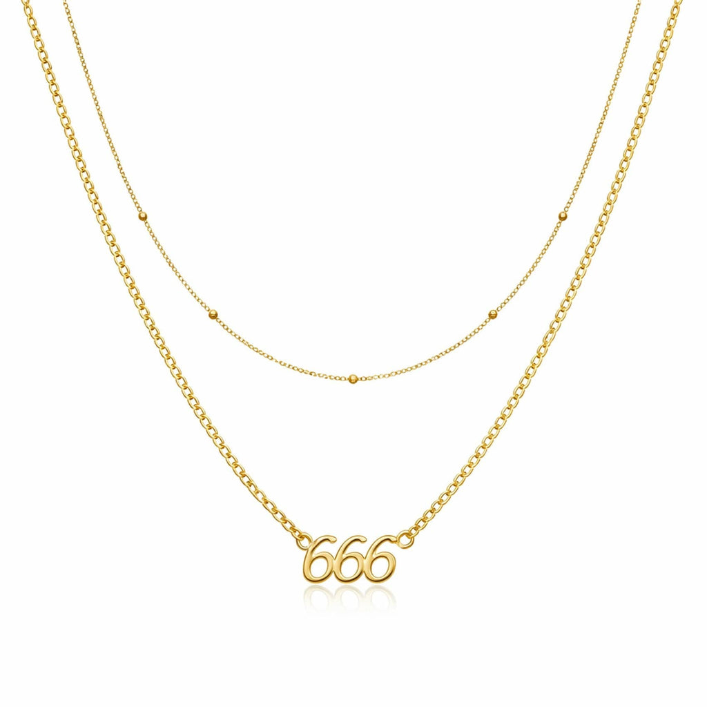 Angel Number Necklaces - Gold or Silver