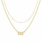 Angel Number Necklaces - Gold or Silver