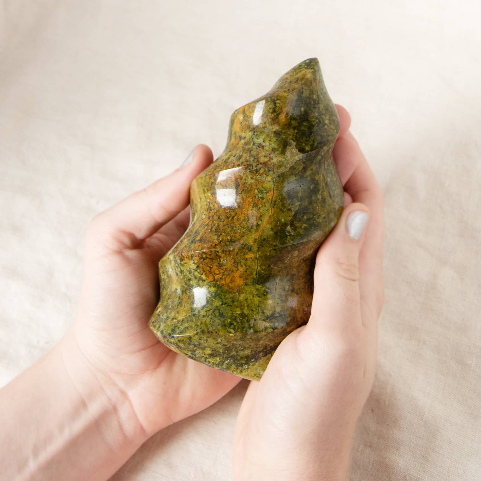 Green Opal Flame - 1 of a Kind