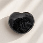 Black Tourmaline Heart - 1 of a Kind - AAA Premium Quality