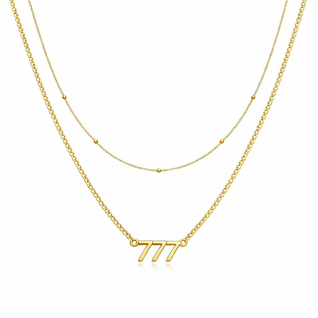 Angel Number Necklaces - Gold or Silver