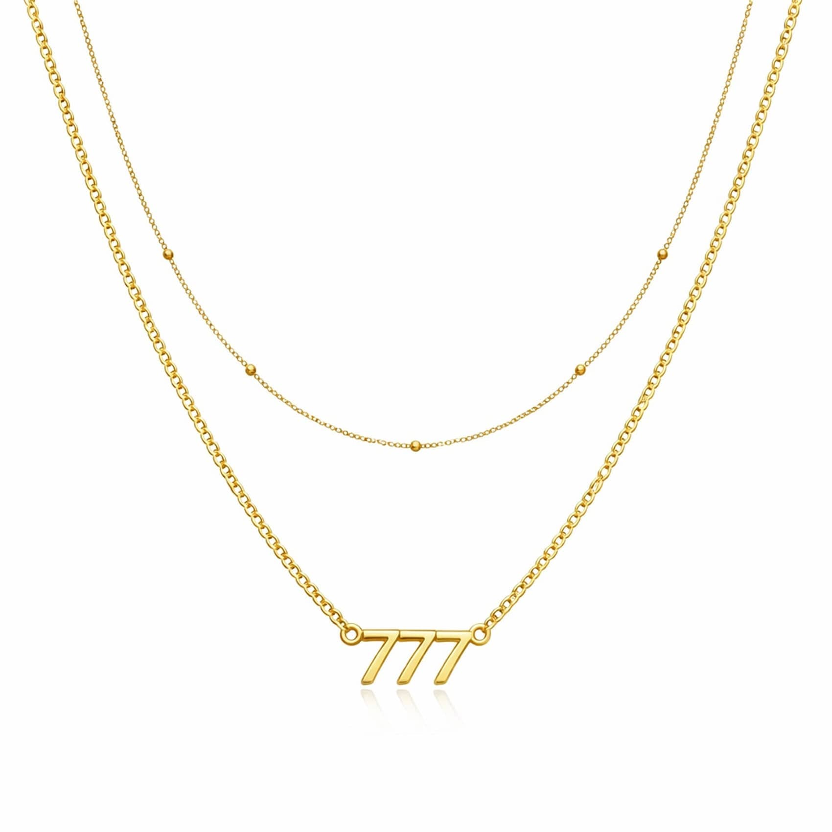 Angel Number Necklaces - Gold or Silver
