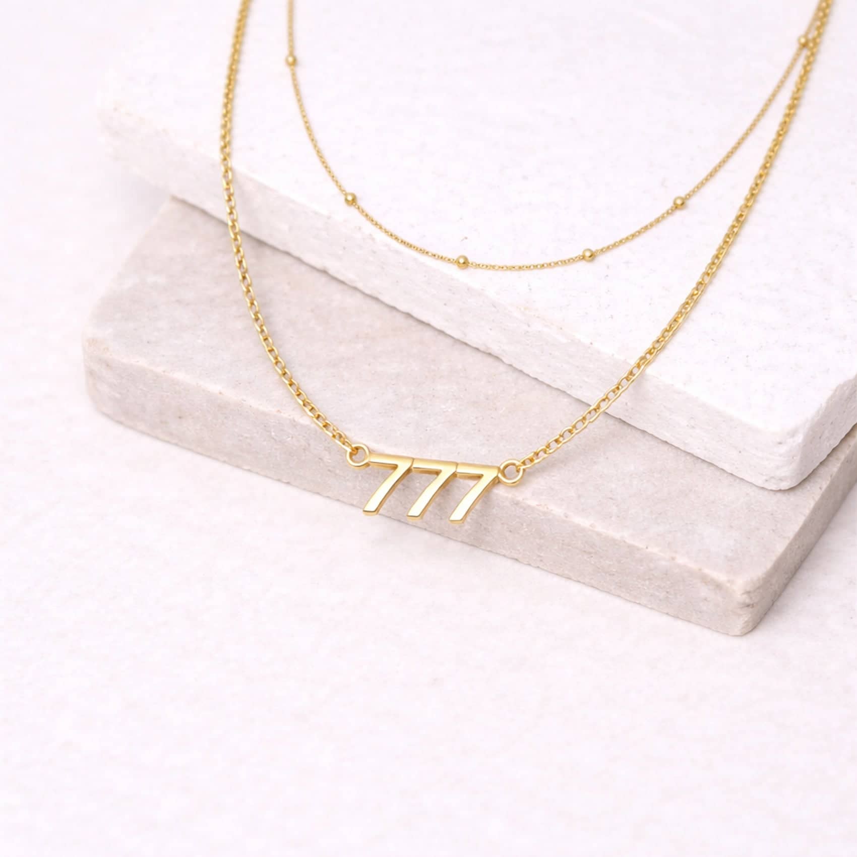 Angel Number Necklaces - Gold or Silver