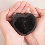 Black Tourmaline Heart - 1 of a Kind - AAA Premium Quality