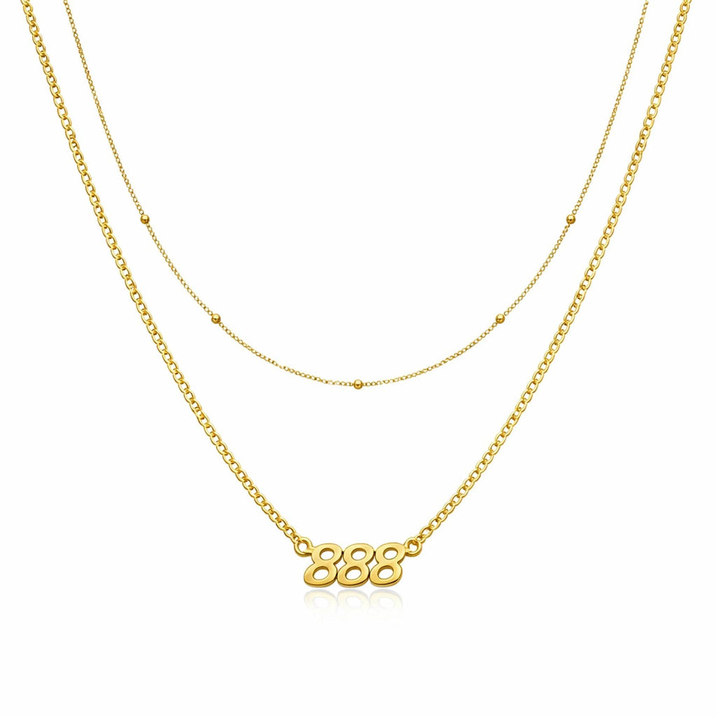 Angel Number Necklaces - Gold or Silver