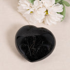 Black Tourmaline Heart - 1 of a Kind - AAA Premium Quality