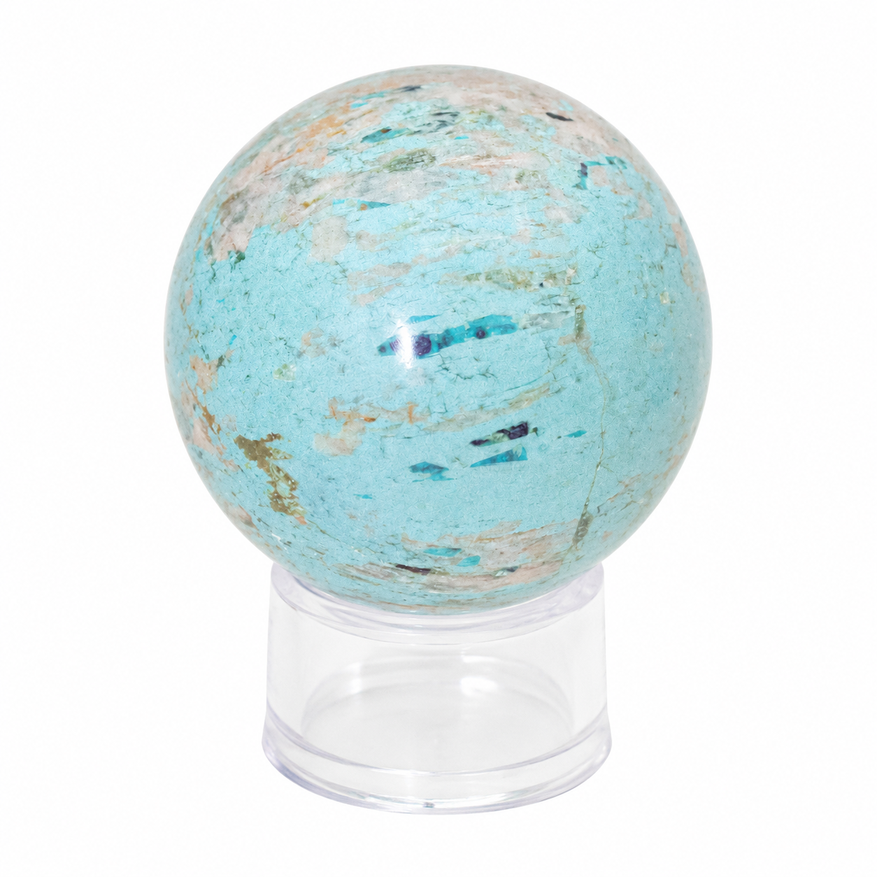 Genuine Peruvian Turquoise Sphere