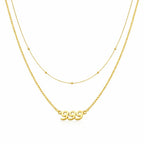 Angel Number Necklaces - Gold or Silver