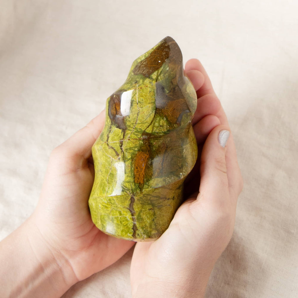 Green Opal Flame - 1 of a Kind