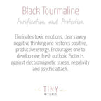 Black Tourmaline Worry Stone