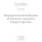 Carnelian Sphere with Tripod - AAA Premium Quality