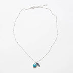 December Turquoise Birthstone Necklace