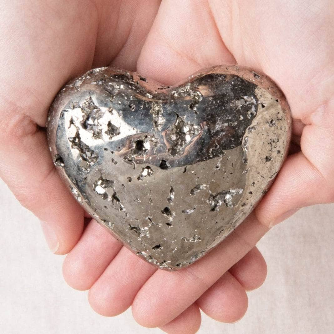 Pyrite Heart - AAA Premium Quality