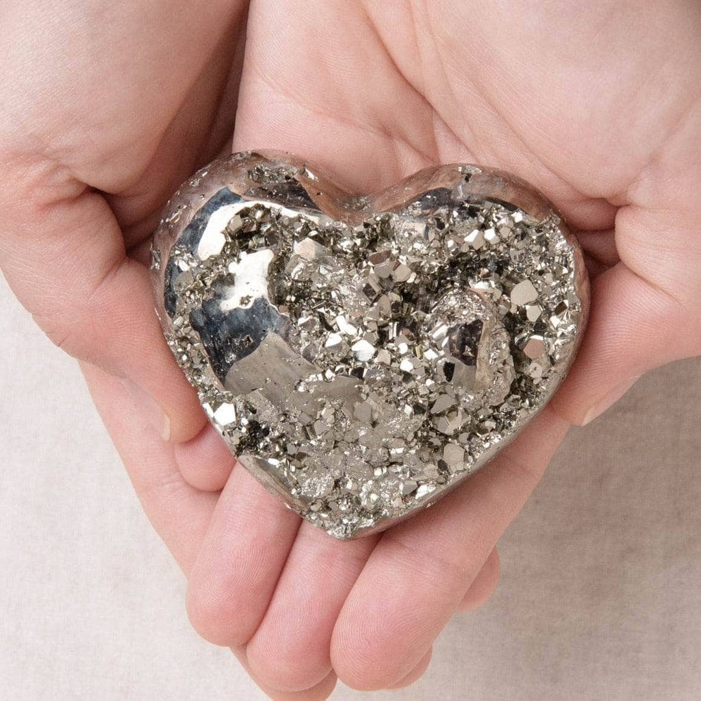 Pyrite Heart - AAA Premium Quality