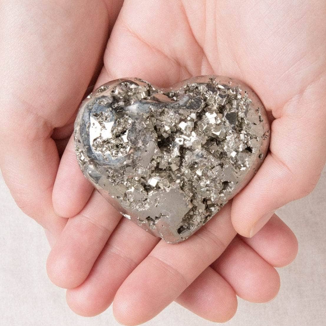 Pyrite Heart - AAA Premium Quality