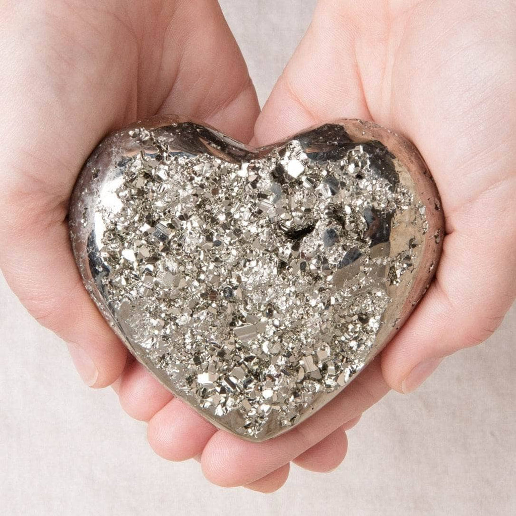 Pyrite Heart - AAA Premium Quality