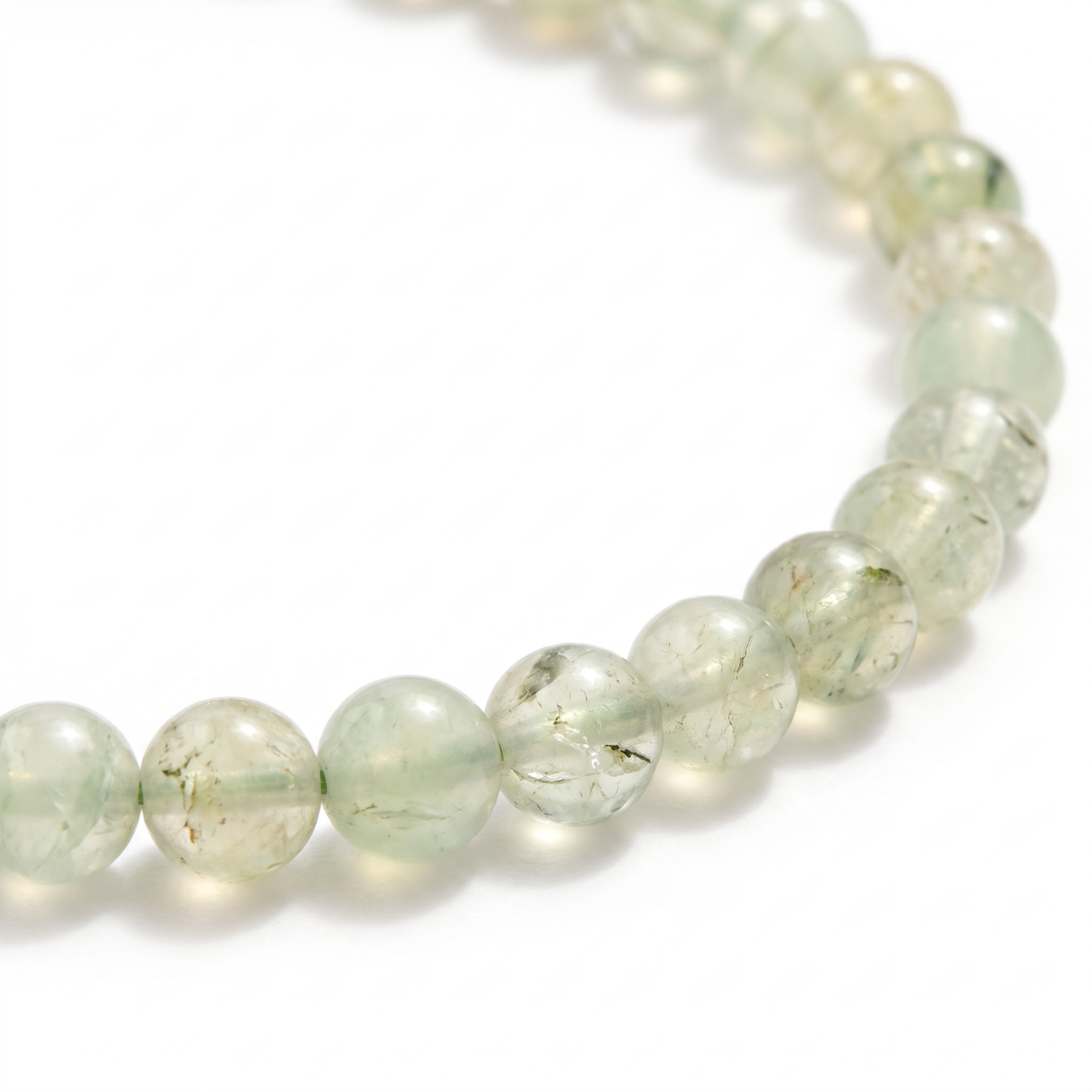 Genuine Prehnite Energy Bracelet