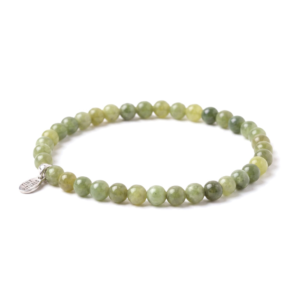 Green Nephrite Jade Energy Bracelet