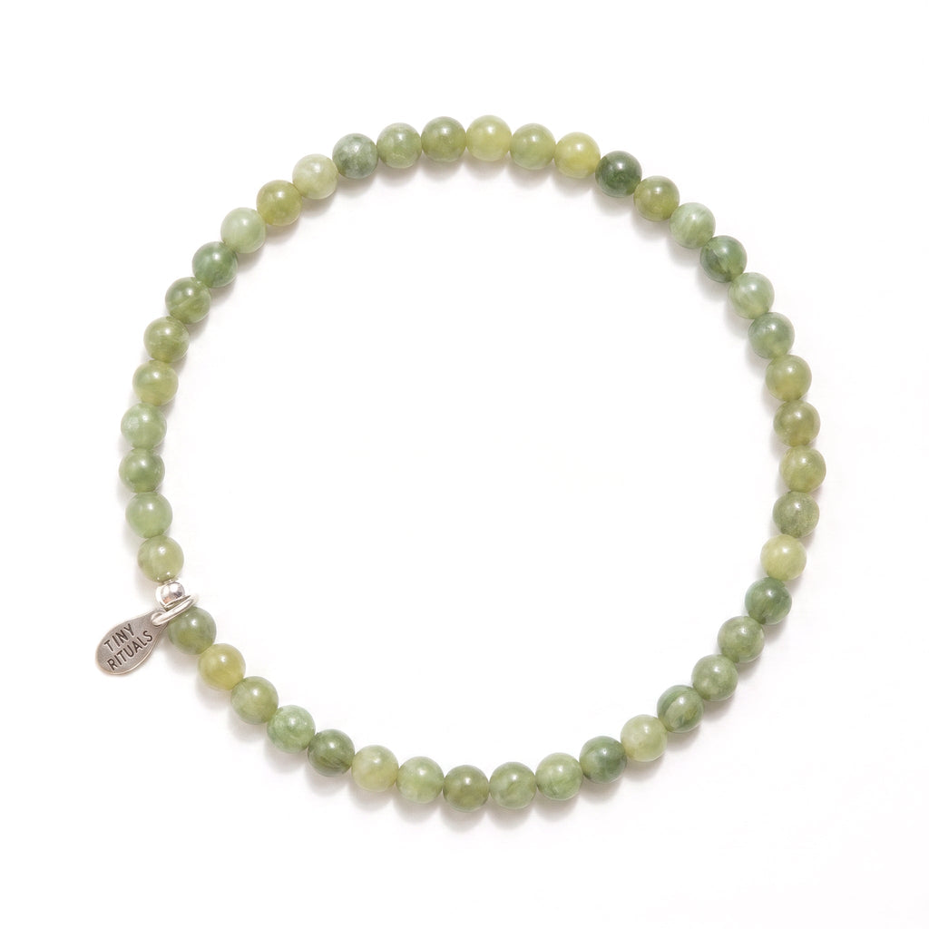 Green Nephrite Jade Energy Bracelet