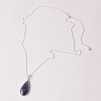 Labradorite Teardrop Pendant Necklace