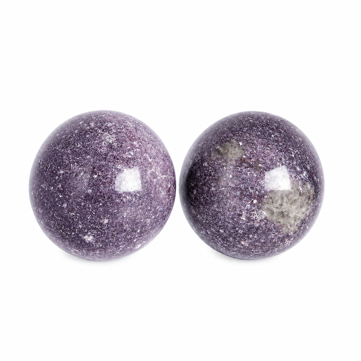 Lepidolite Sphere with Tripod - AAA Premium Quality