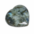 Labradorite Blue Flame Heart