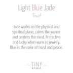 Light Blue Jade Energy Bracelet