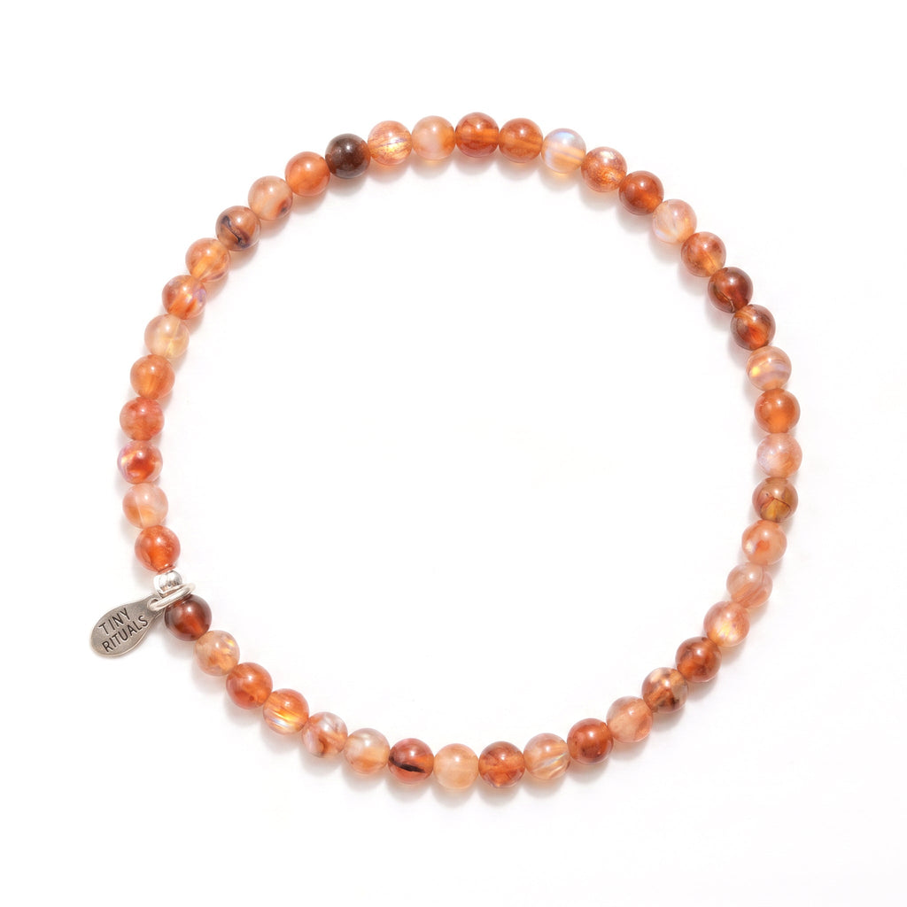 Natural Fire Agate Energy Bracelet