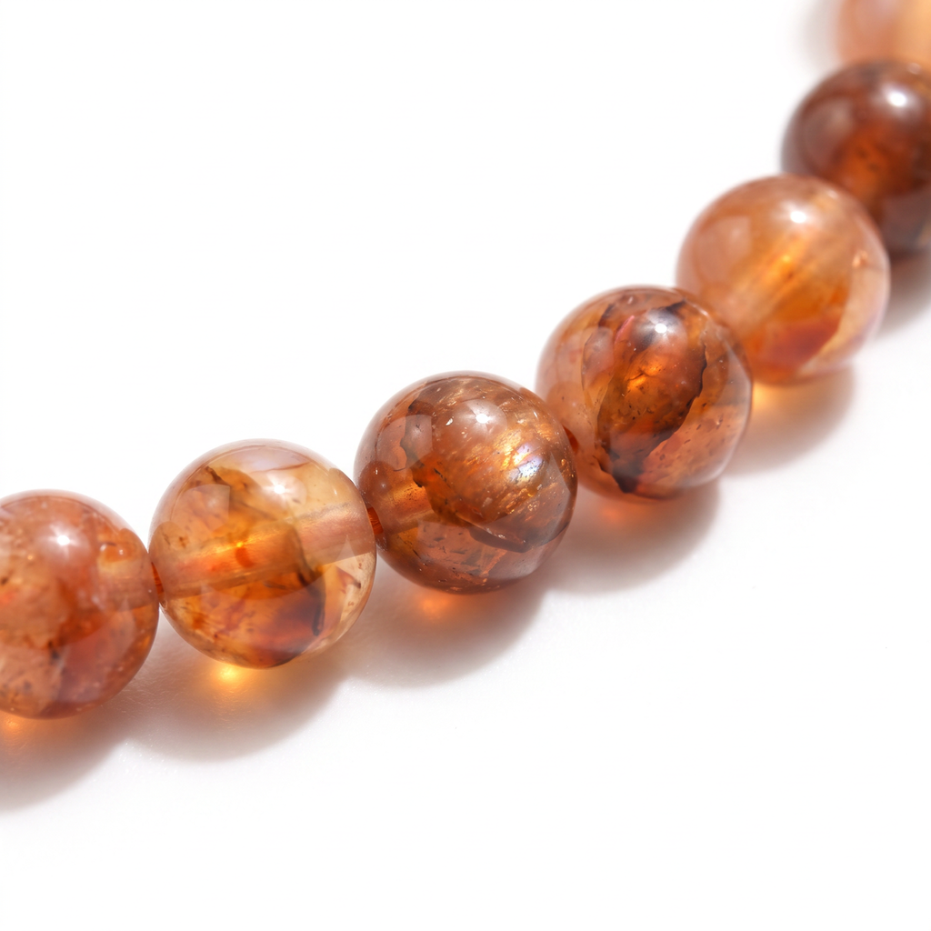 Natural Fire Agate Energy Bracelet