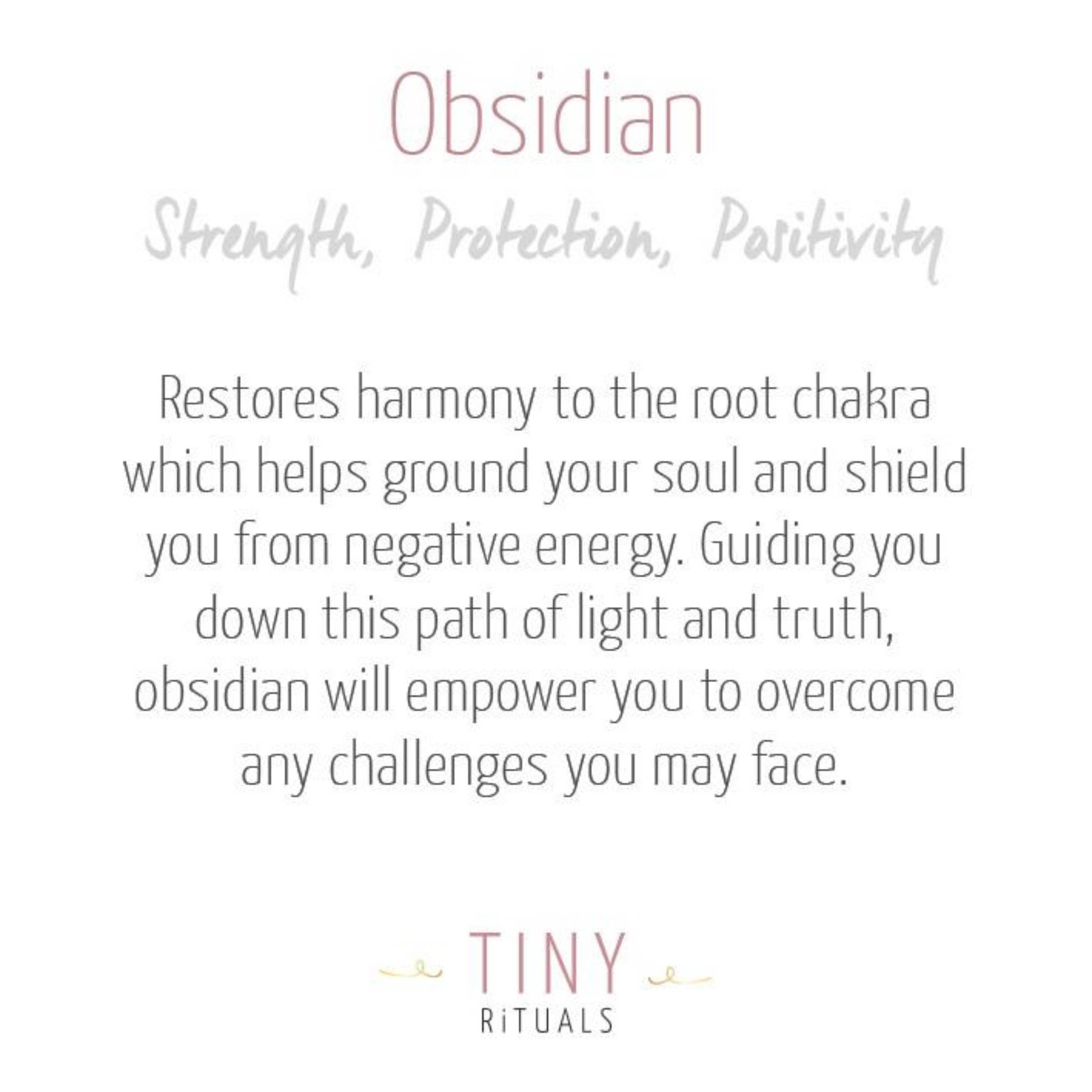 Black Obsidian Merkaba