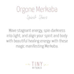 Tiny Gemstone Orgone Merkaba