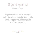 Mini Gemstone Orgone Pyramid