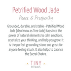 Petrified Wood Jade Energy Bracelet