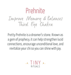Genuine Prehnite Energy Bracelet