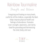 Rainbow Tourmaline Energy Bracelet