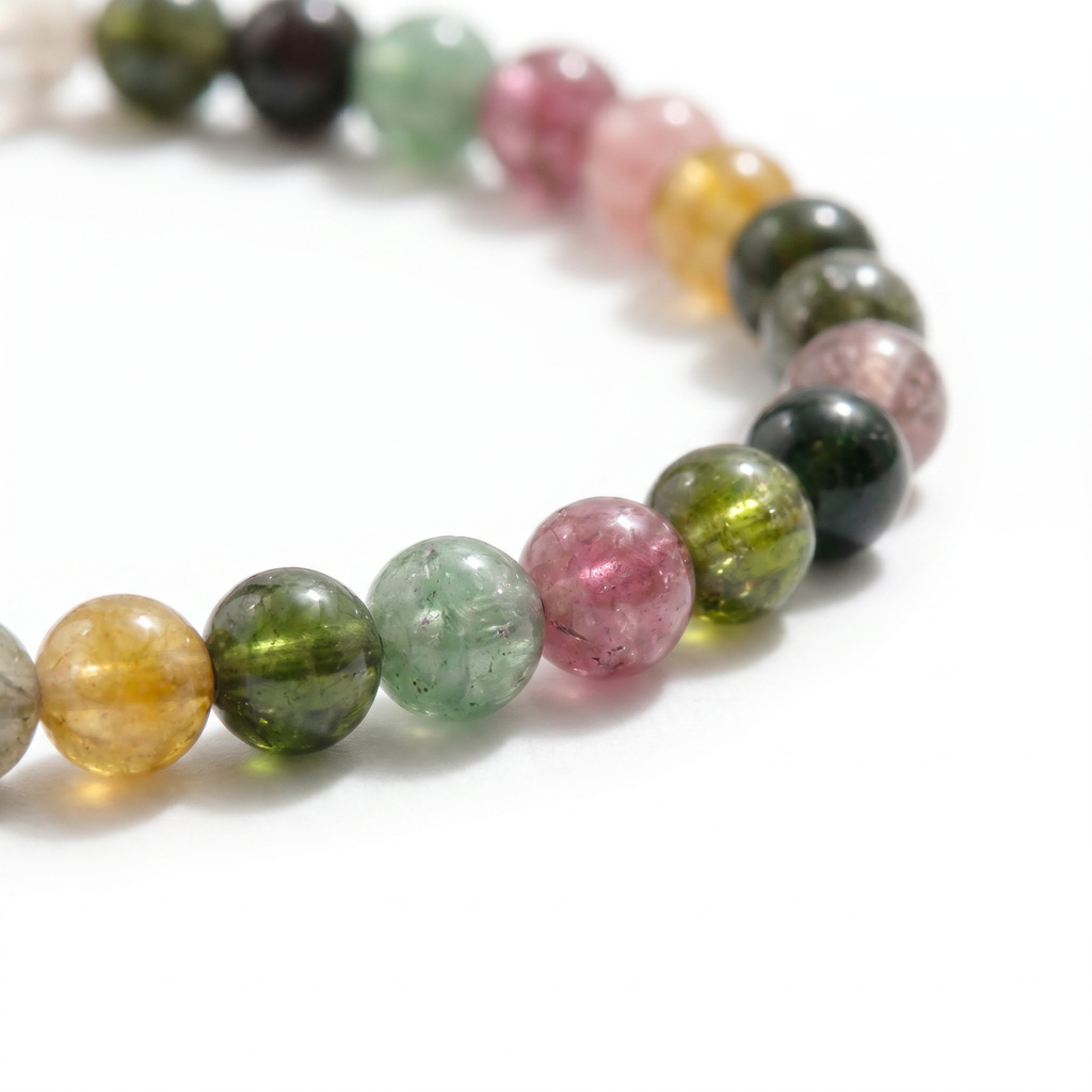 Rainbow Tourmaline Energy Bracelet