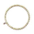 Rare Matcha Alashan Agate Energy Bracelet