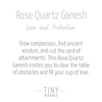 Rose Quartz Ganesh
