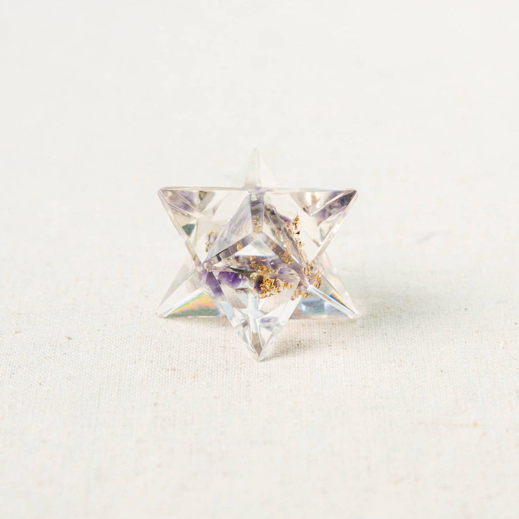 Tiny Gemstone Orgone Merkaba