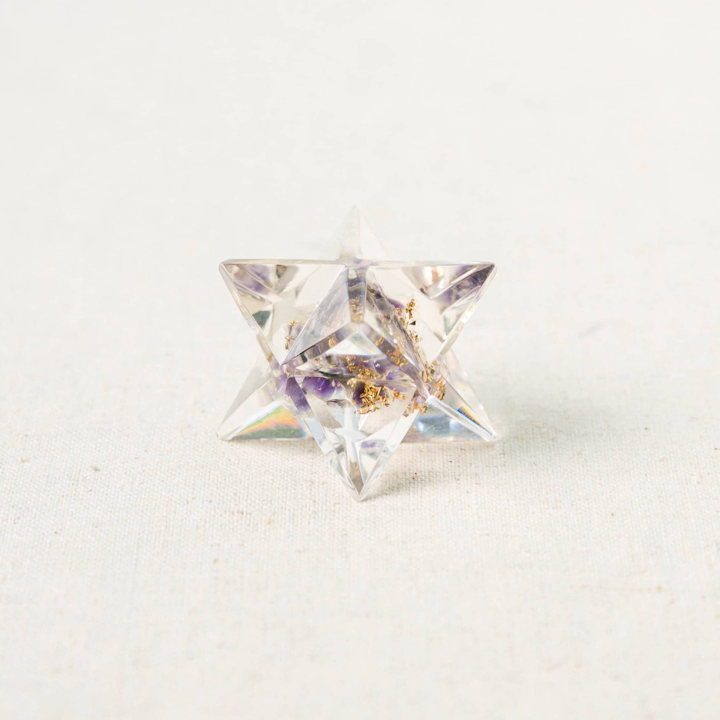 Tiny Gemstone Orgone Merkaba