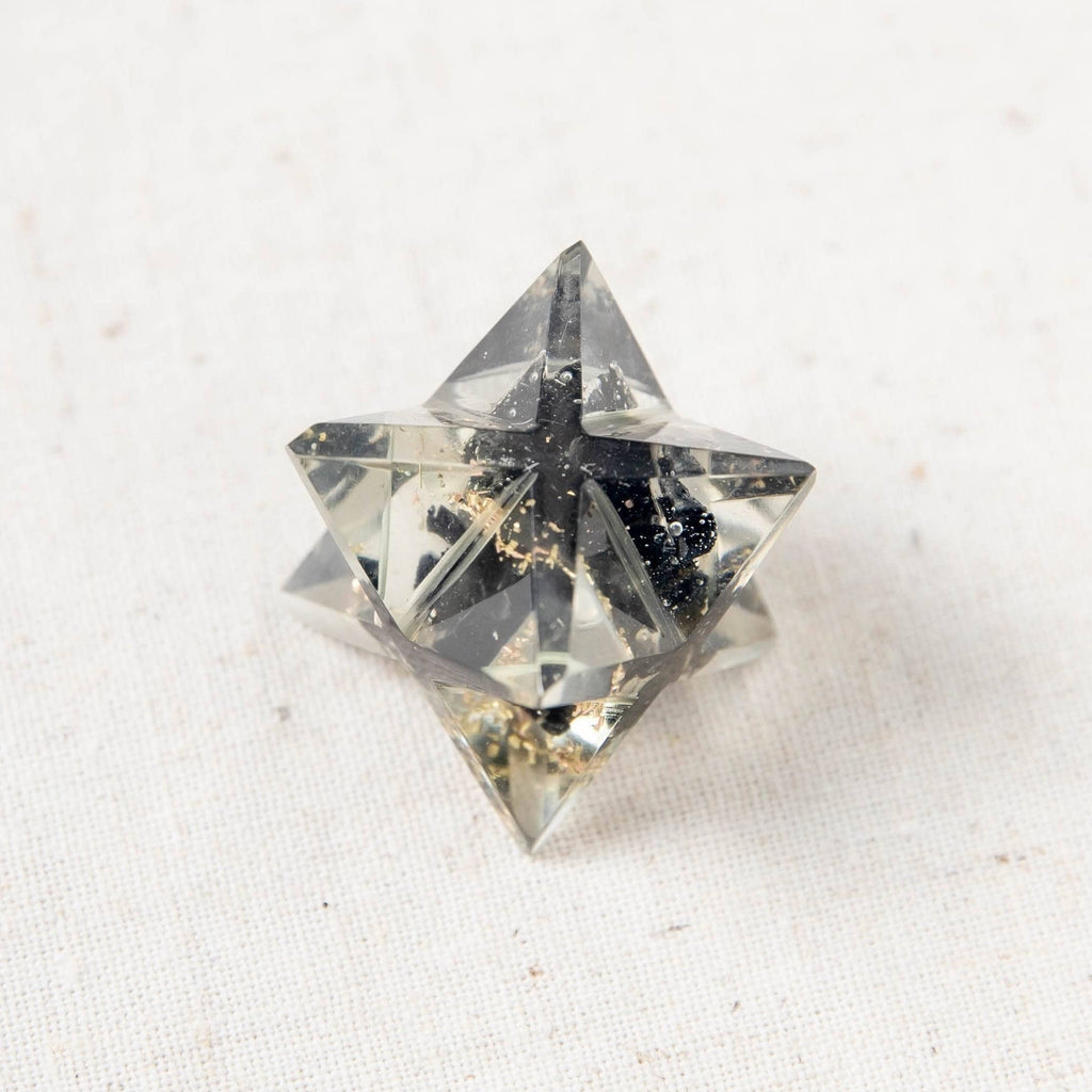 Tiny Gemstone Orgone Merkaba