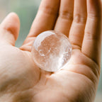 Clear Quartz Sphere with Tripod - AAA Premium Quality
