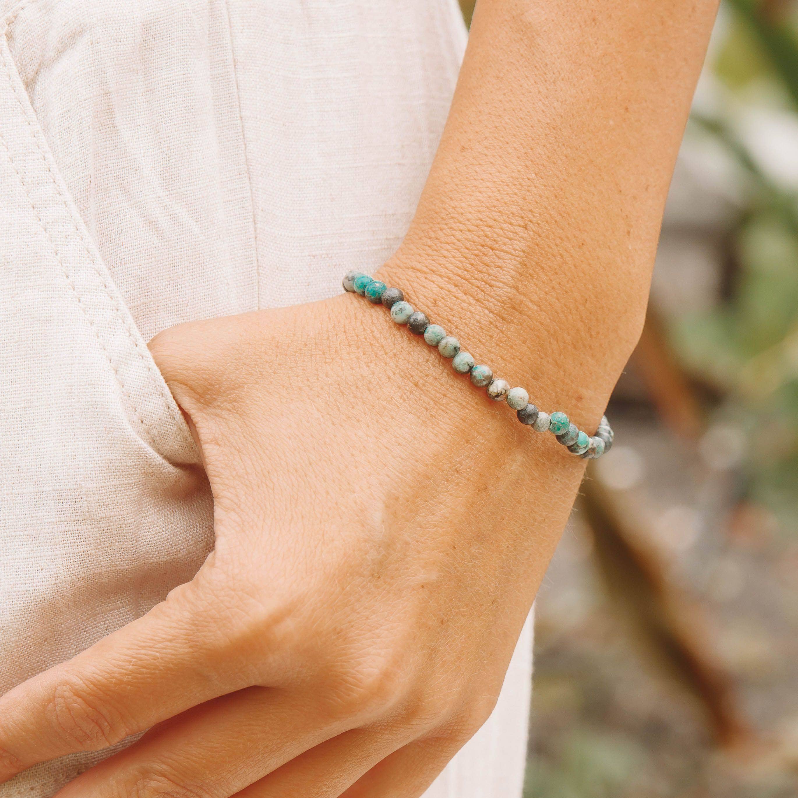 African Turquoise Jasper Energy Bracelet