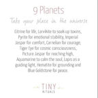 9 Planet Gemstone Energy Bracelet