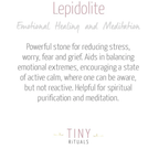 Lepidolite Pyramid