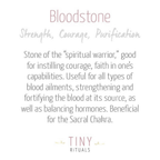 Bloodstone Sphere with Tripod