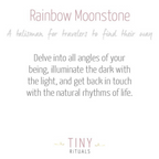 Rainbow Moonstone Silver, Gold or Rose Gold Ring