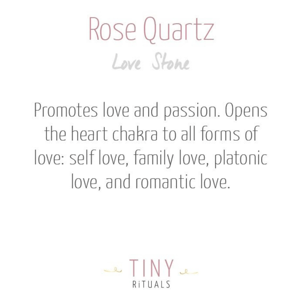 Rose Quartz Silver or Gold Ring
