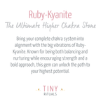 Ruby-Kyanite Worry Stone